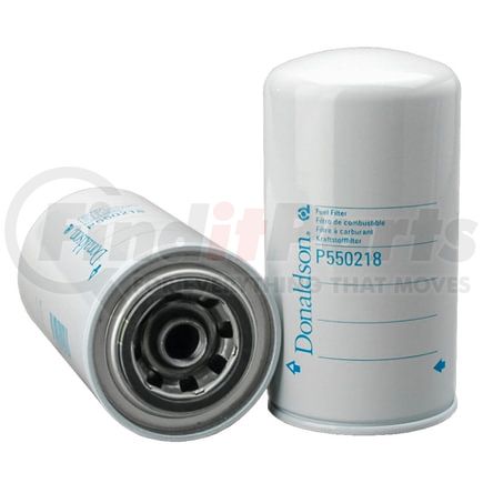 P550218 by DONALDSON - Fuel Filter - 7.95 in., Secondary Type, Spin-On Style, Cellulose Media Type