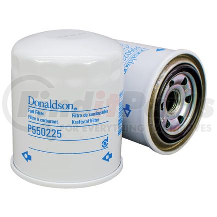 P550225 by DONALDSON - Fuel Filter - 3.94 in., Secondary Type, Spin-On Style, Cellulose Media Type