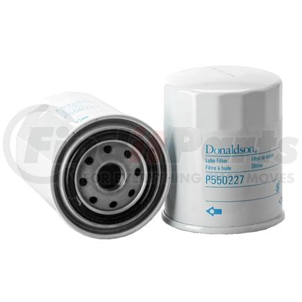 P550227 by DONALDSON - Engine Oil Filter - 3.94 in., Full-Flow Type, Spin-On Style, Cellulose Media Type