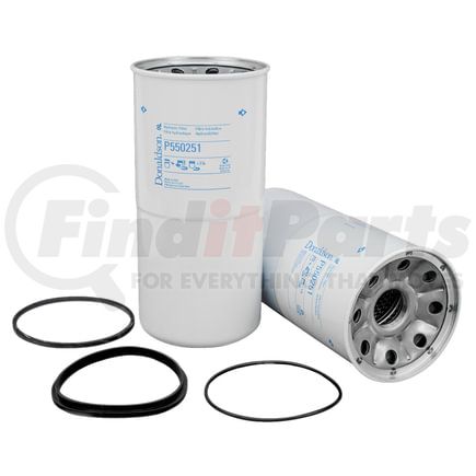 P550251 by DONALDSON - Hydraulic Filter - 10.66 in., Spin-On Style, Cellulose Media Type