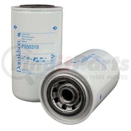 P550319 by DONALDSON - Engine Oil Filter - 7.99 in., Full-Flow Type, Spin-On Style, Cellulose Media Type