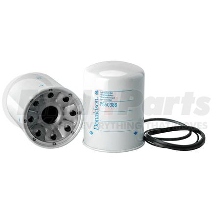 P550386 by DONALDSON - Hydraulic Filter - 6.66 in., Spin-On Style, Cellulose Media Type