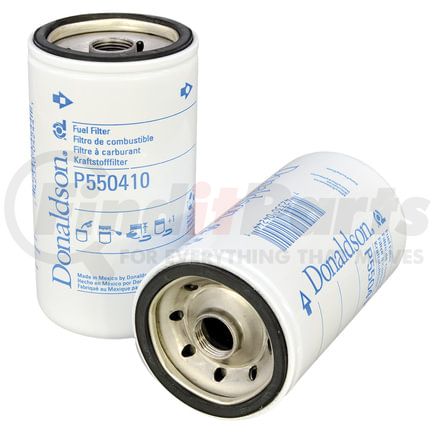 P550410 by DONALDSON - Fuel Filter - 5.71 in., Spin-On Style, Cellulose Media Type