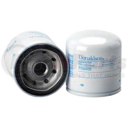 P550426 by DONALDSON - Hydraulic Filter - 3.26 in., Spin-On Style, Cellulose Media Type