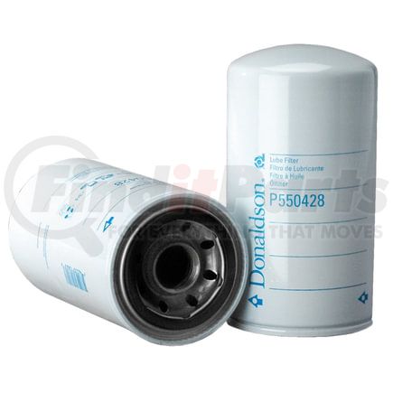 P550428 by DONALDSON - Engine Oil Filter - 6.85 in., Full-Flow Type, Spin-On Style, Cellulose Media Type