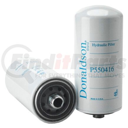 P550416 by DONALDSON - Hydraulic Filter - 7.13 in., Spin-On Style, Cellulose Media Type