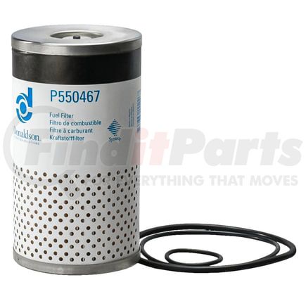 P550467 by DONALDSON - Fuel Water Separator Filter - 6.76 in., Water Separator Type, Cartridge Style, Meltblown Media Type