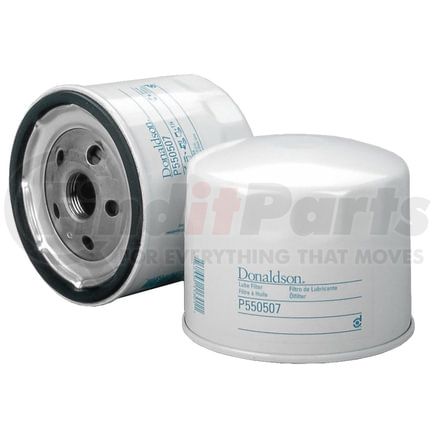 P550507 by DONALDSON - Engine Oil Filter - 3.07 in., Full-Flow Type, Spin-On Style, Cellulose Media Type