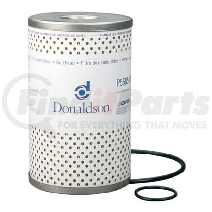 P550510 by DONALDSON - Fuel Water Separator Filter - 7.00 in. Overall length, Water Separator Type, Cartridge Style, Cellulose, Silicone Media Type