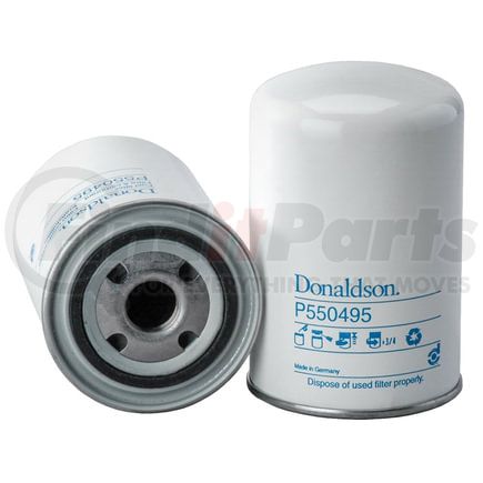 P550495 by DONALDSON - Fuel Filter - 5.67 in., Spin-On Style, Cellulose Media Type