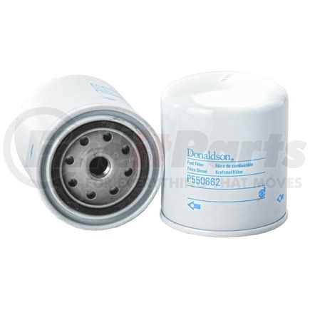 P550662 by DONALDSON - Fuel Filter - 4.25 in., Spin-On Style