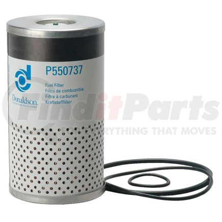 P550737 by DONALDSON - Fuel Water Separator Filter - 6.76 in., 7.03 in. Overall length, Water Separator Type, Cartridge Style, Cellulose, Silicone Media Type