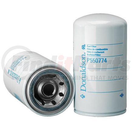 P550774 by DONALDSON - Fuel Filter - 6.85 in., Spin-On Style, Cellulose Media Type