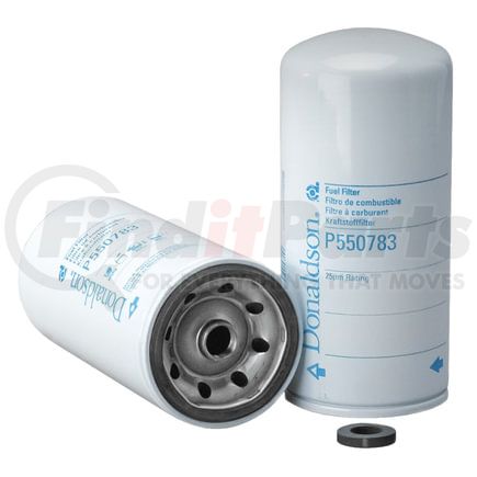 P550783 by DONALDSON - Fuel Water Separator Filter - 6.93 in., Water Separator Type, Spin-On Style, Cellulose Media Type