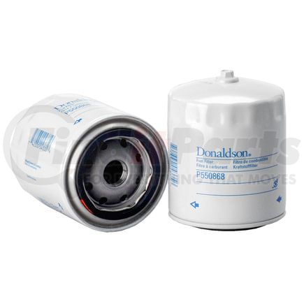 P550868 by DONALDSON - Fuel Water Separator Filter - 4.73 in., Water Separator Type, Spin-On Style