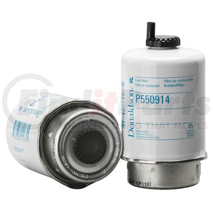 P550914 by DONALDSON - Fuel Water Separator Filter - 6.04 in., Water Separator Type, Spin-On Style