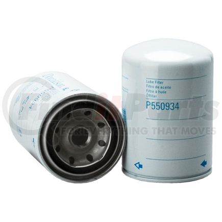 P550934 by DONALDSON - Engine Oil Filter - 5.35 in., Full-Flow Type, Spin-On Style, Cellulose Media Type