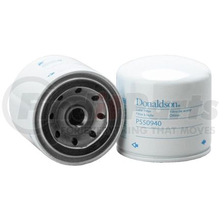 P550940 by DONALDSON - Transmission Oil Filter - 3.66 in., Spin-On Style, Cellulose Media Type