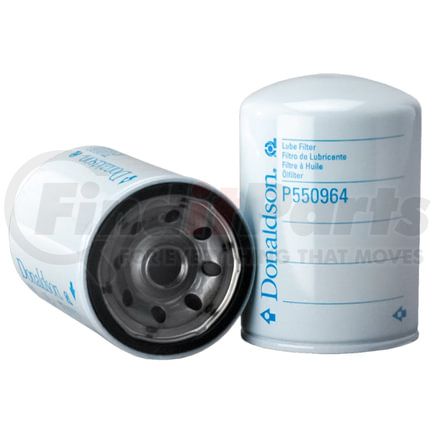 P550964 by DONALDSON - Engine Oil Filter - 5.16 in., Full-Flow Type, Spin-On Style, Cellulose Media Type