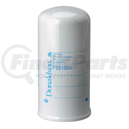 P551004 by DONALDSON - Fuel Filter - 7.88 in., Spin-On Style, Synthetic Media Type