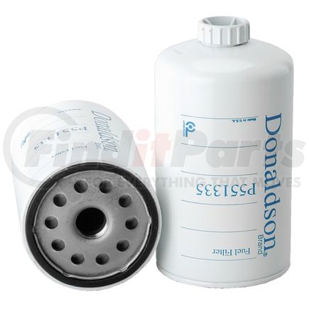 P551335 by DONALDSON - Fuel Water Separator Filter - 7.91 in., Water Separator Type, Spin-On Style