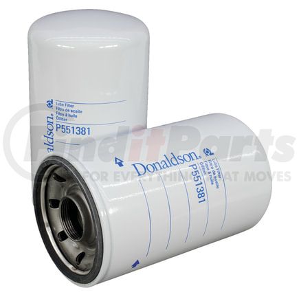 P551381 by DONALDSON - Engine Oil Filter - 7.83 in., Full-Flow Type, Spin-On Style, Cellulose Media Type