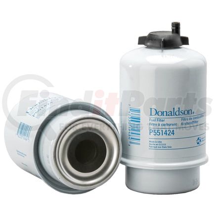 P551424 by DONALDSON - Fuel Filter - 6.07" Water Separator Type, Cartridge Style, Composite Media Type