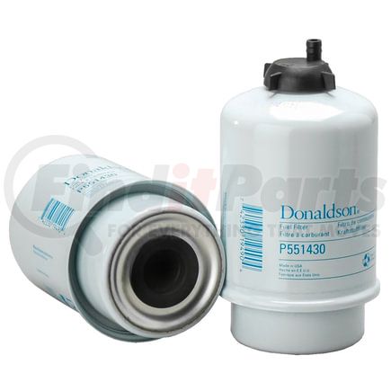 P551430 by DONALDSON - Fuel Filter - 6.07" Water Separator Type, Cartridge Style, Cellulose, Silicone Media Type