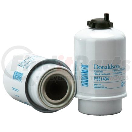 P551434 by DONALDSON - Fuel Filter - 6.07" Water Separator Type, Cartridge Style, Cellulose Media Type