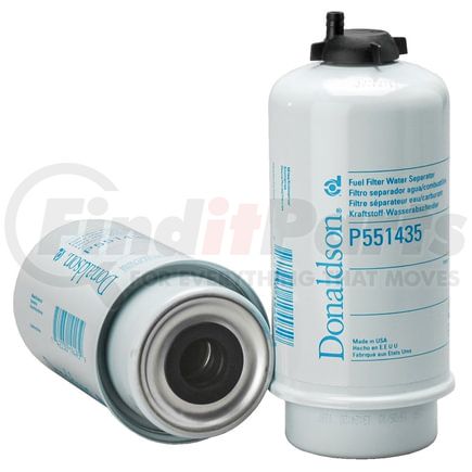 P551435 by DONALDSON - Fuel Filter - 7.73" Water Separator Type, Cartridge Style, Cellulose Media Type