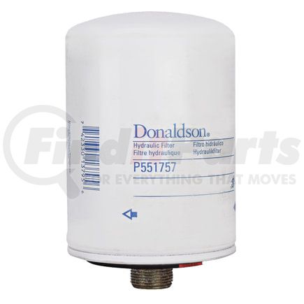 P551757 by DONALDSON - Hydraulic Filter - 5.96 in., Spin-On Style, Cellulose Media Type