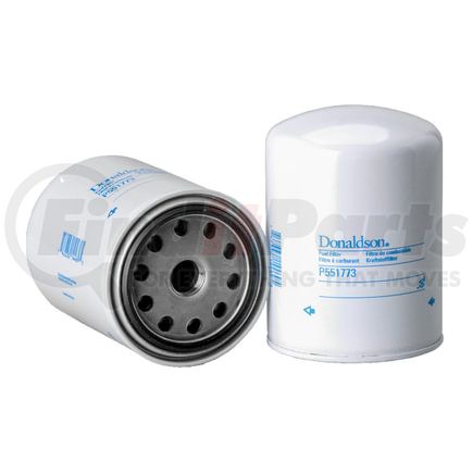 P551773 by DONALDSON - Fuel Filter - 5.84 in., Secondary Type, Spin-On Style