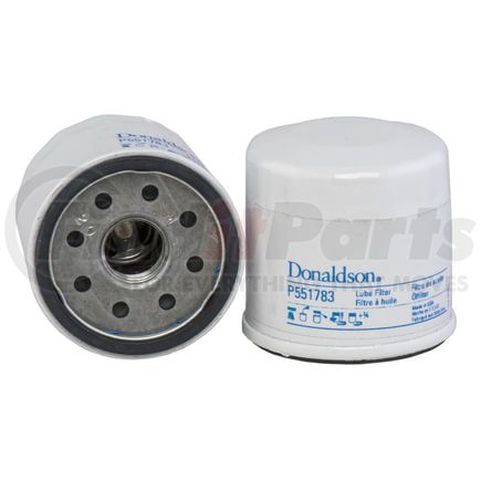 P551783 by DONALDSON - Engine Oil Filter - 2.80 in., Spin-On Style, Full-Flow Type