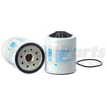 P551847 by DONALDSON - Fuel Water Separator Filter - 4.17 in., Water Separator Type, Spin-On Style, Composite Media Type