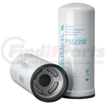 P552200 by DONALDSON - Fuel Filter - 9.00 in., Secondary Type, Spin-On Style, Cellulose, Meltblown Media Type