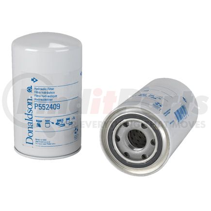 P552409 by DONALDSON - Hydraulic Filter - 6.47 in., Spin-On Style