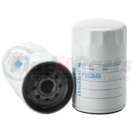 P552849 by DONALDSON - Engine Oil Filter - 4.76 in., Full-Flow Type, Spin-On Style, Cellulose Media Type, with Bypass Valve