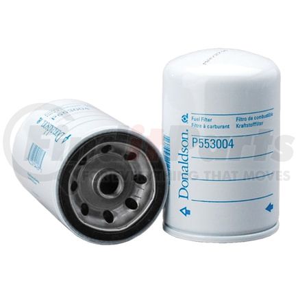 P553004 by DONALDSON - Fuel Filter - 4.72 in., Spin-On Style, Cellulose Media Type