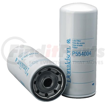 P554004 by DONALDSON - Engine Oil Filter - 10.31 in., Full-Flow Type, Spin-On Style, Cellulose Media Type