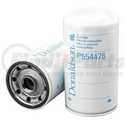 P554476 by DONALDSON - Fuel Filter - 7.95 in., Secondary Type, Spin-On Style, Cellulose Media Type