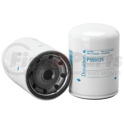 P559125 by DONALDSON - Fuel Filter - 5.79 in., Spin-On Style, Composite Media Type