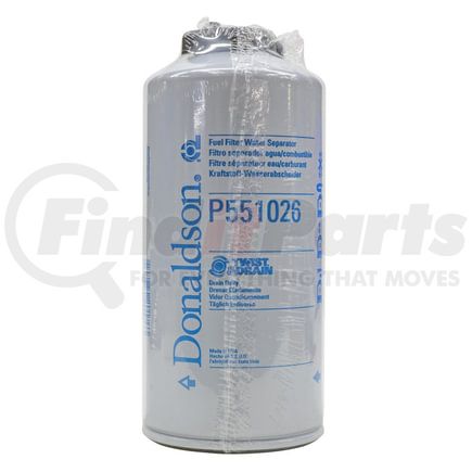 P559119 by DONALDSON - Fuel Filter-Water Separator Spin-On Filter Kit