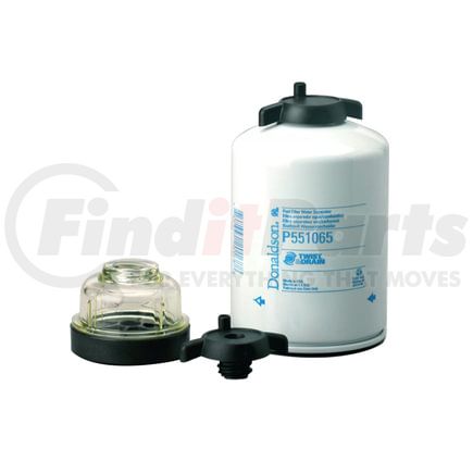 P559854 by DONALDSON - Fuel Filter Kit - Water Separator Type, Spin-On with Bowl Thread