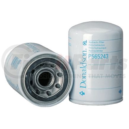 P565243 by DONALDSON - Hydraulic Filter - 5.35 in., Spin-On Style, Cellulose Media Type