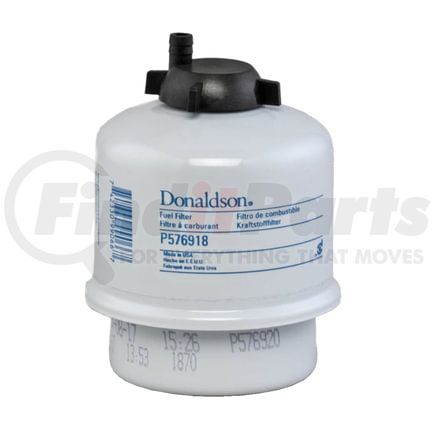 P576918 by DONALDSON - Fuel Filter - 4.53" Water Separator Type, Cartridge Style