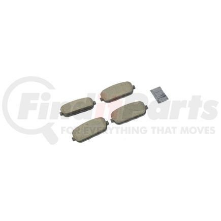 68333396AA by MOPAR - Disc Brake Pad Set - Rear, For 2017-2019 Fiat 124 Spider