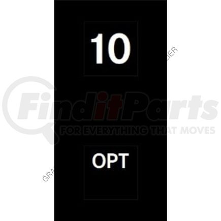 MQT 12G0245 by FREIGHTLINER - Rocker Switch - W4, 2POS