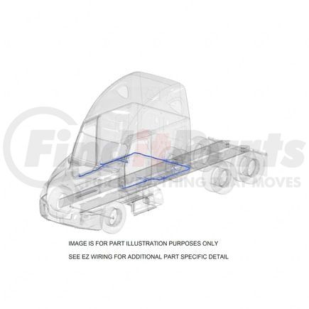 S69-00002-677 by FREIGHTLINER - Overhead Console Wiring Harness - 49X, 10/OBD16/GHG17