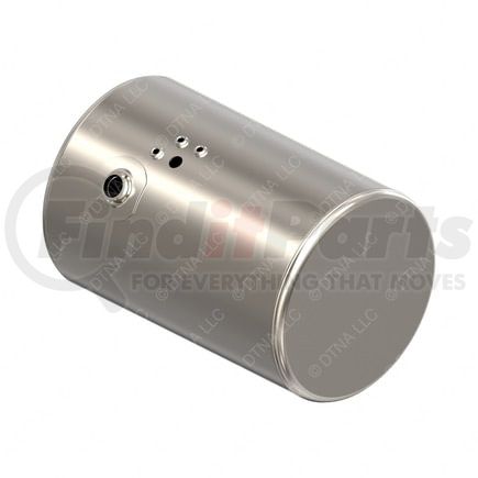 A03-39818-096 by FREIGHTLINER - Fuel Tank Assembly - 25 Inch, 25 Degree, 80 Gallon, Left Hand, Sending Unit, Polished