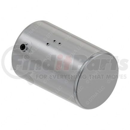 A03-40353-040 by FREIGHTLINER - Fuel Tank - Left Hand, Aluminum, 25 Inch, 25 Deg, 90 Gallon, Sending Unit, Plain